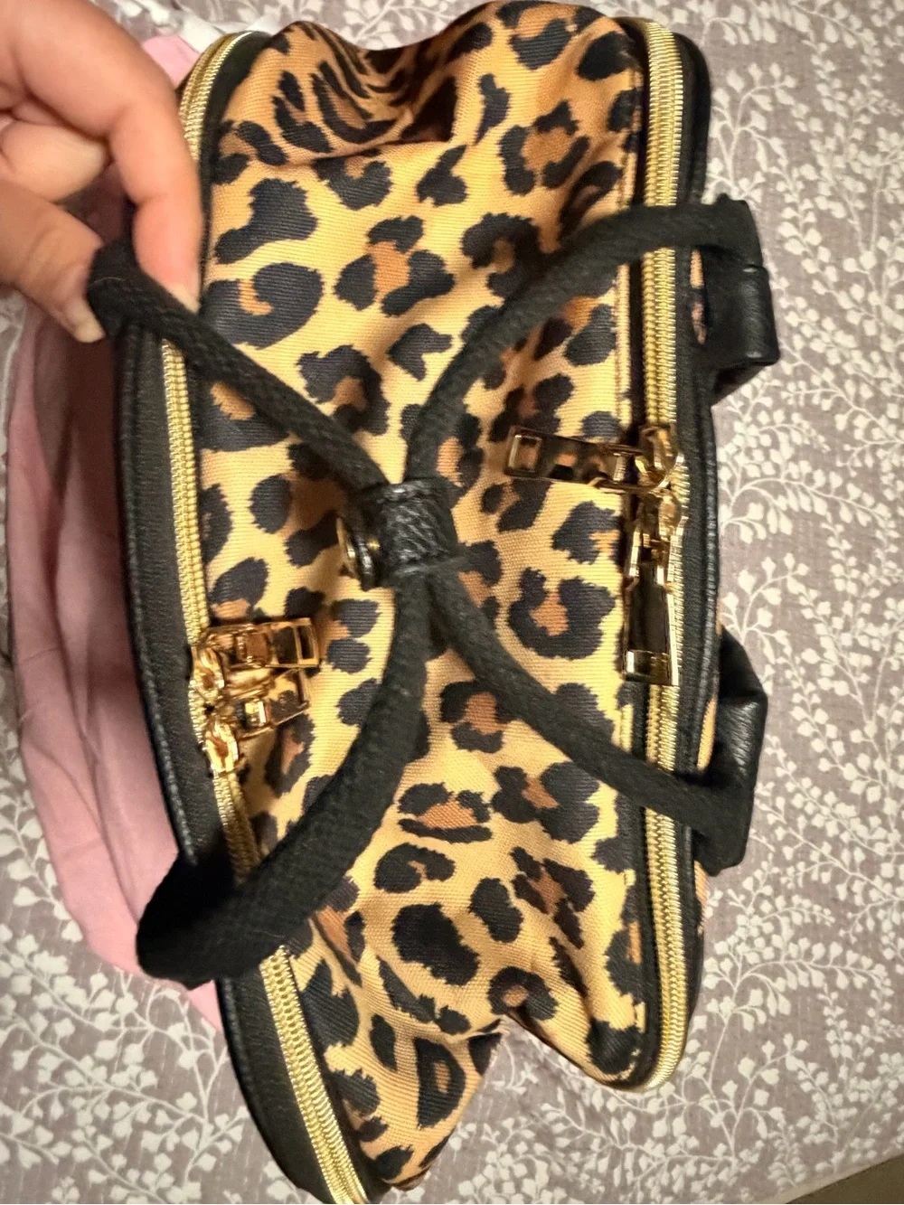 RARE Poppy & Peonies 2020 Charlie Leopard Backpack EUC